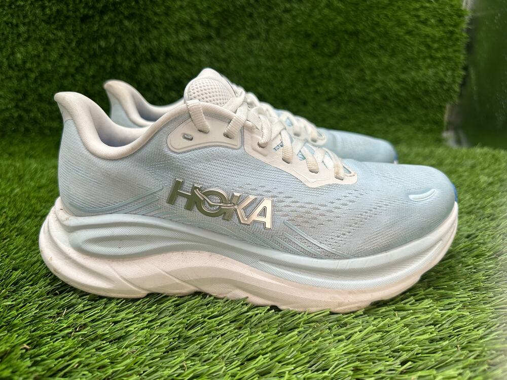 Hoka One One Clifton 11 1176573-FMM Athletic Sneaker Women's 5.5B Blue Mesh Gym